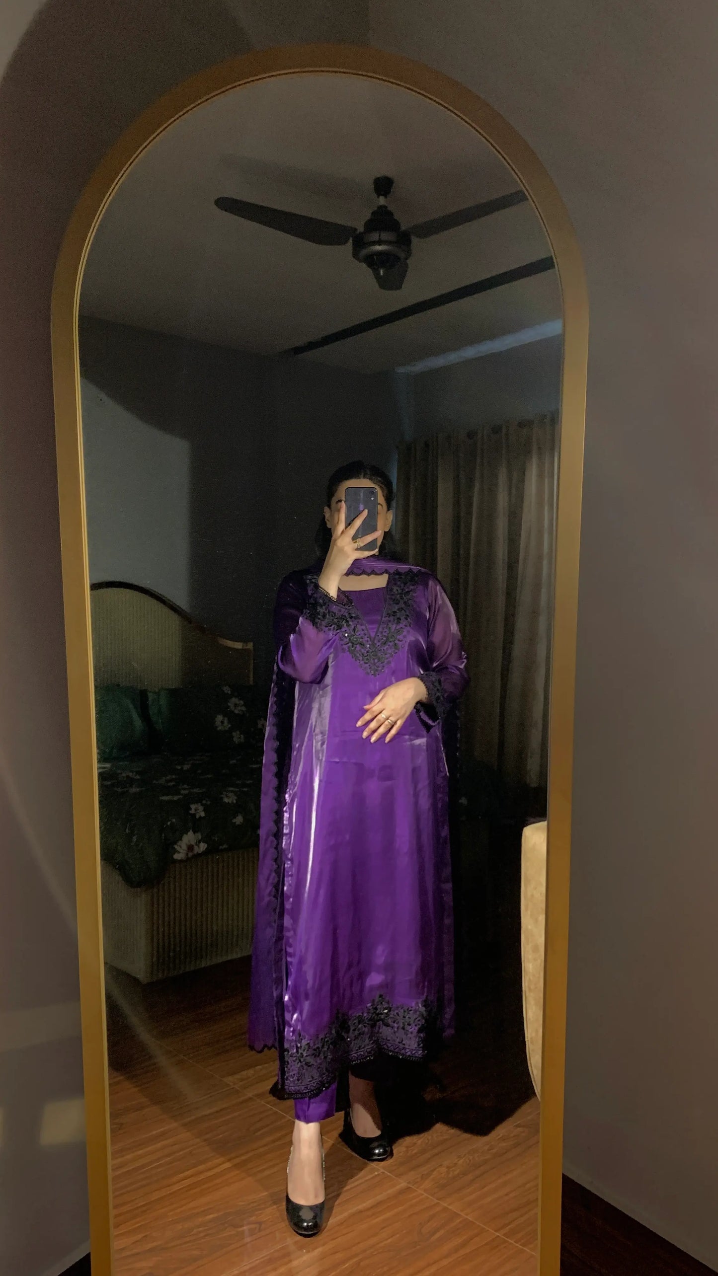 Rich Purple Silk Set – Sheesha Silk Luxury
